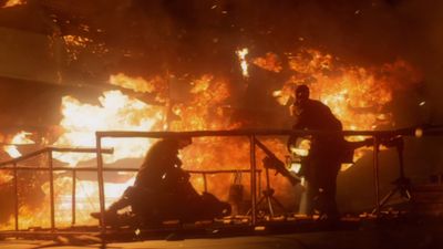 BF1: Burning Zeppelin