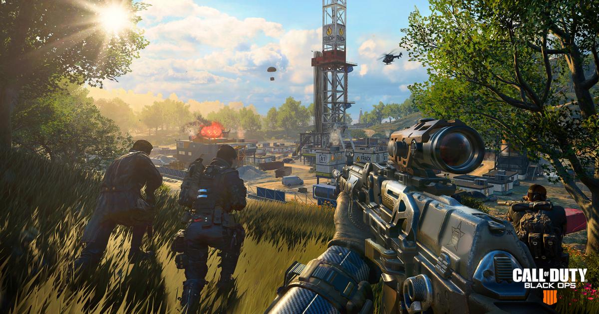 Call of Duty Black Ops 4 blackout team screenshot