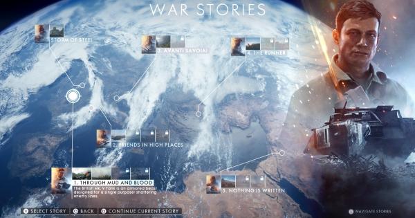 War Stories overzicht van de game Battlefield 1